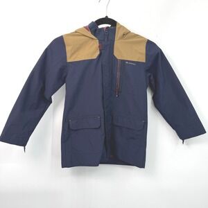 Quechua Decathlon Windbreaker Jacket Kids 6 Hooded Gorpcore Utility